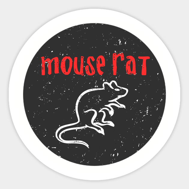 Parks And Recreation Mouse Rat - Parks And Rec - Sticker