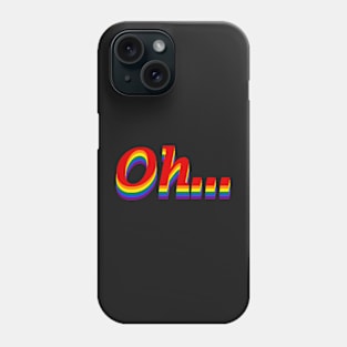 The Moment Of Realisation (Gay Pride) Phone Case