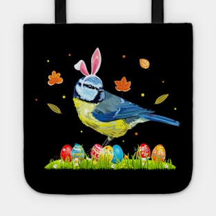 Bunny Ears Eggs Cute Easter Bird Tote