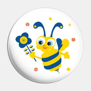 Ukraine Bee Pin