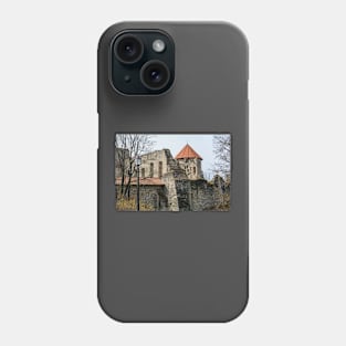 Ruins of medieval castle in Cesis, Latvia Phone Case