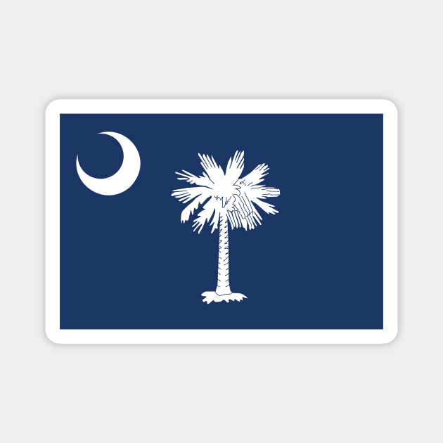 South Carolina State Flag Magnet by stayfrostybro