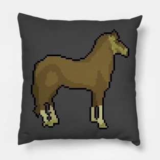 Embrace Nature's Charm Horse Pillow