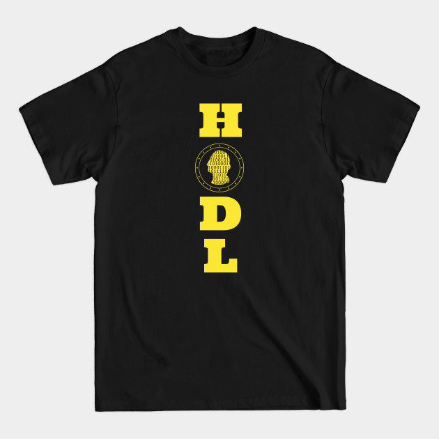 Disover HODL - Bitcoin cryptocurrency design - Hodl Bitcoin - T-Shirt