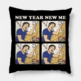 NEW YEAR NEW ME Pillow