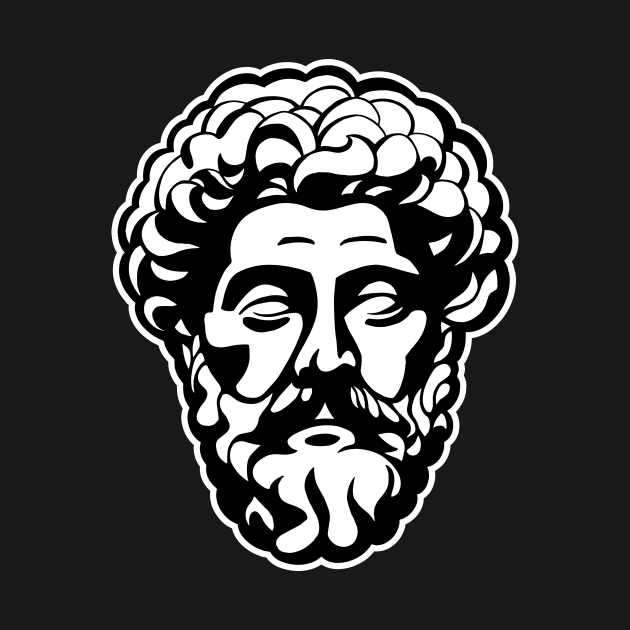 Marcus Aurelius Portrait by HalpinDesign