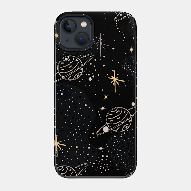 Sky full of Planets - Stars - Phone Case