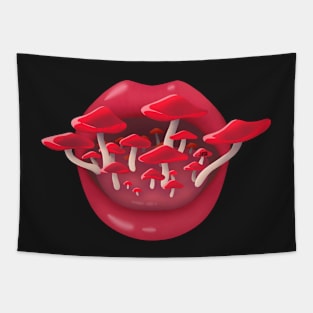 Mouthshroom Tapestry