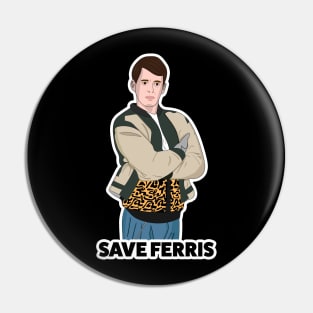 Save Ferris Pin