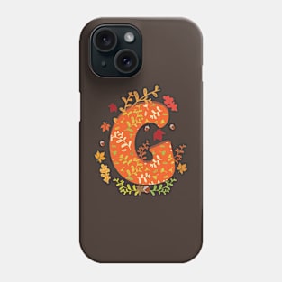 G Autumn Monogram Phone Case