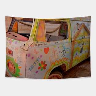 Abandoned hippy van Tapestry