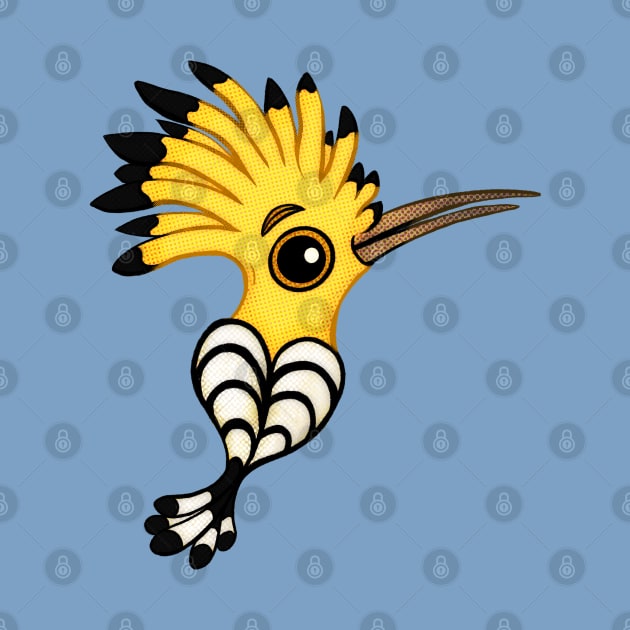 Hoopoe Bird by Hoda Hefzy 