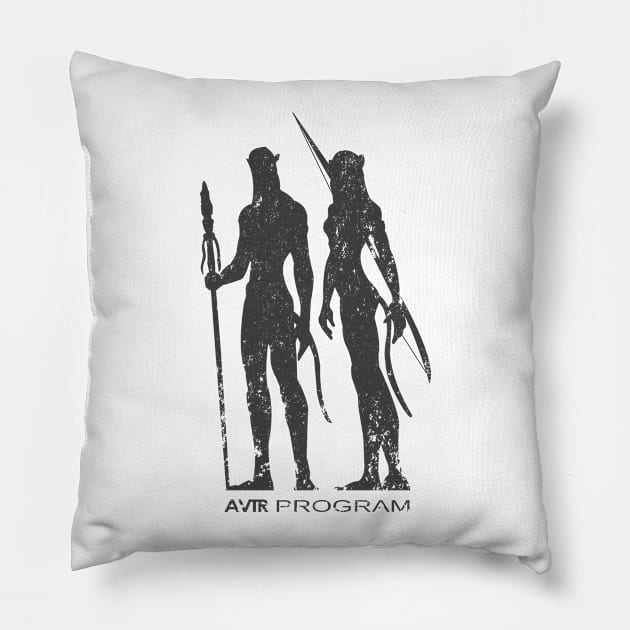 Avtr Program Pillow by PurplePenguin