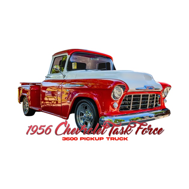 1956 Chevrolet Task Force 3600 Pickup Truck by Gestalt Imagery