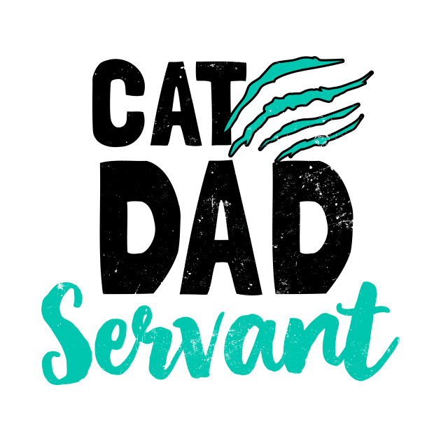 Cat Servant Shirt | Dad Gift by Gawkclothing