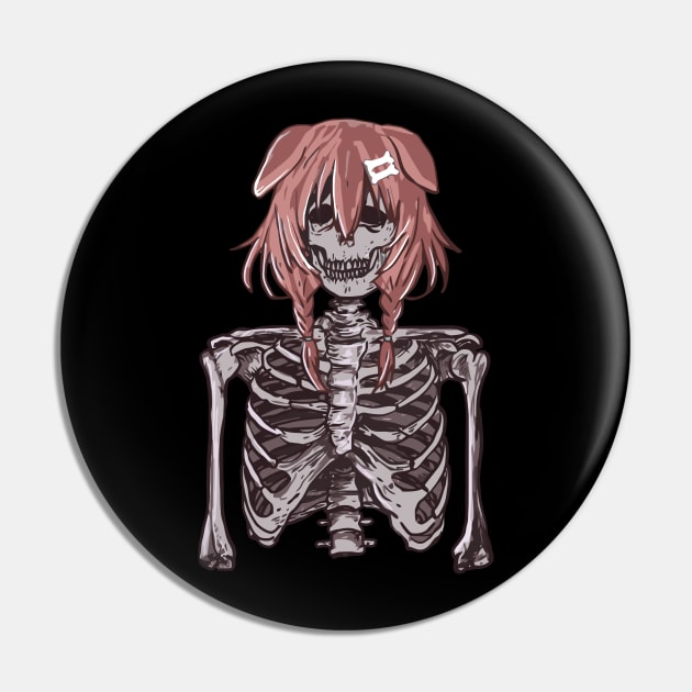 Skeleton Doog Pin by DeathAnarchy