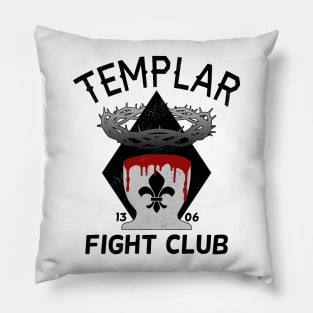 Templar Fight Club Pillow