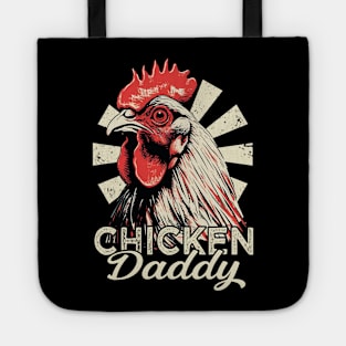 Eggcellent Elegance Chicken Daddy, Urban Poultry Couture Tee Delight Tote