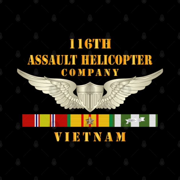 116th Assault Helicopter Co w  Aviator Badge w VN SVC x 300 by twix123844