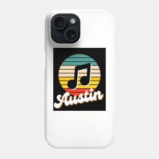 Retro Austin Music Phone Case