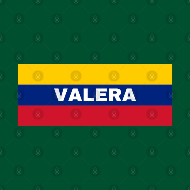 Valera City in Venezuelan Flag Colors by aybe7elf