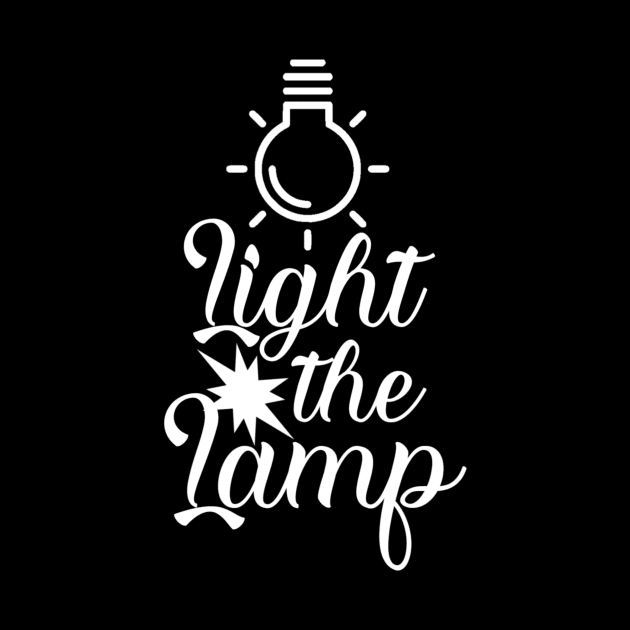 Light the lamp by Lovelybrandingnprints