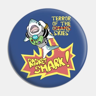 Rocket Shark! Pin