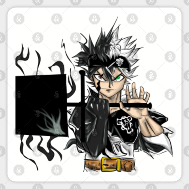Dark Asta Sticker Black Clover