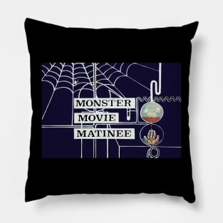 Monster Movie Matinee Pillow