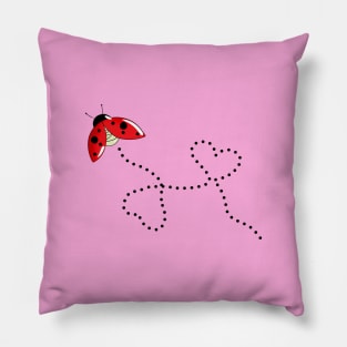 Cute Ladybug Pillow