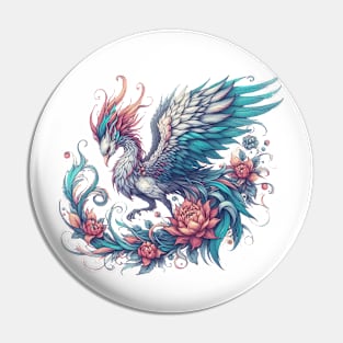 The phoenix  bird Pin