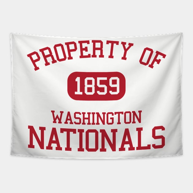 Property of Washington Nationals 1859 Tapestry by Funnyteesforme