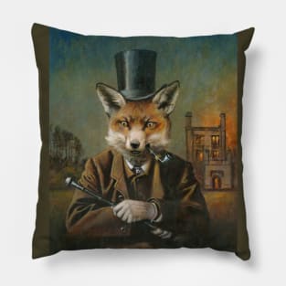 The Dapper Fox Pillow