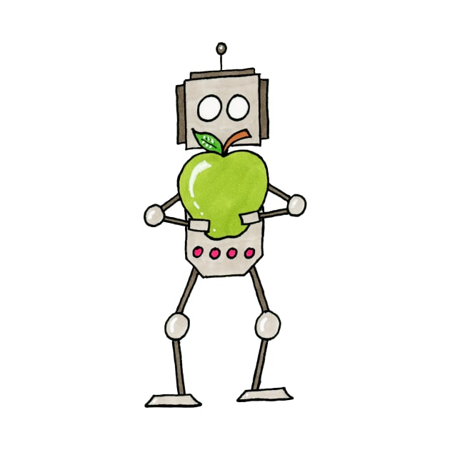 Green Apple bot by CuteBotss