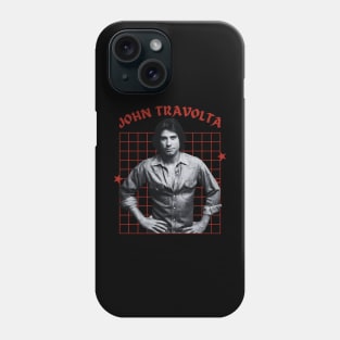 John travolta --- 80s aesthetic Phone Case