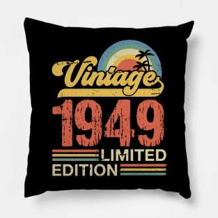 Retro vintage 1949 limited edition Pillow