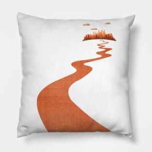 Road to city Pillow