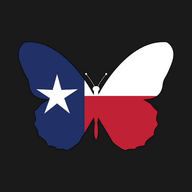 Texas Butterfly by Wickedcartoons