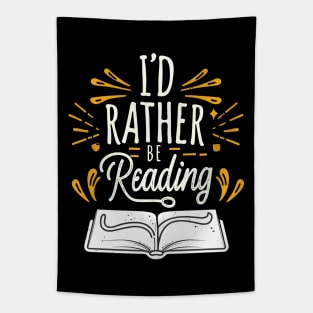 I'd Rather Be Reading. Typography Tapestry