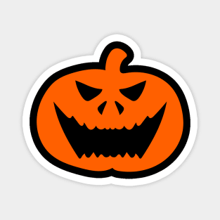 Funny Halloween Pumpkin Face Gifts Magnet