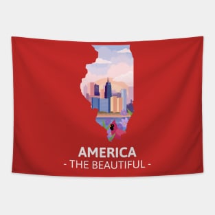 America the beautiful Tapestry