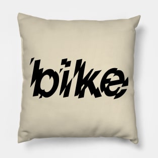 Cycling - “bike” Thunderstruck Electrified Graphic Pillow