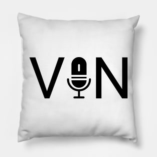 Vin Scully Microphone Pillow