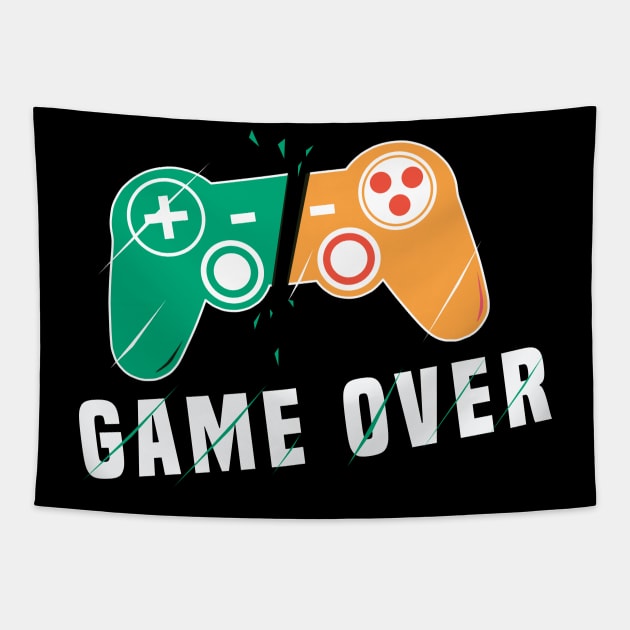 Game Over Tapestry by CrissWild