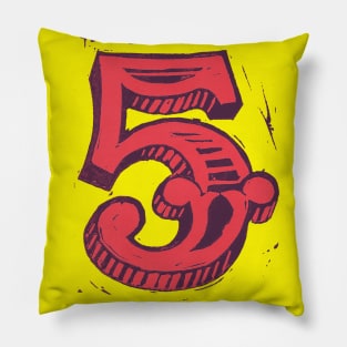 Red Five Pillow