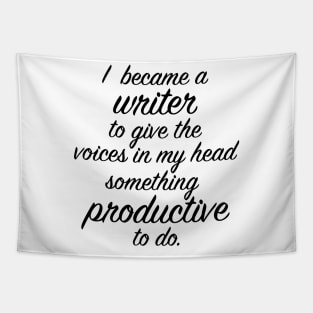 I Became a Writer... Tapestry