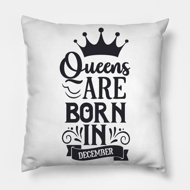 December Proud Pillow by giantplayful