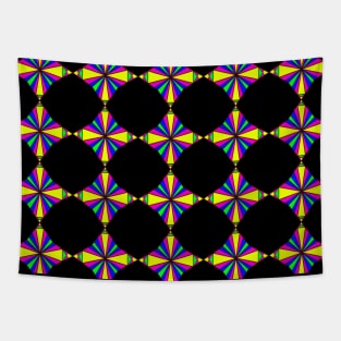 geometric star pattern Tapestry