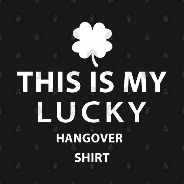 this is my lucky hangover shirt st patrick day shirt men by amitsurti