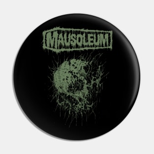 MAUSOLEUM - Rotten Skull Pin